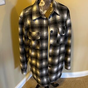 Black and White Plaid Jacket